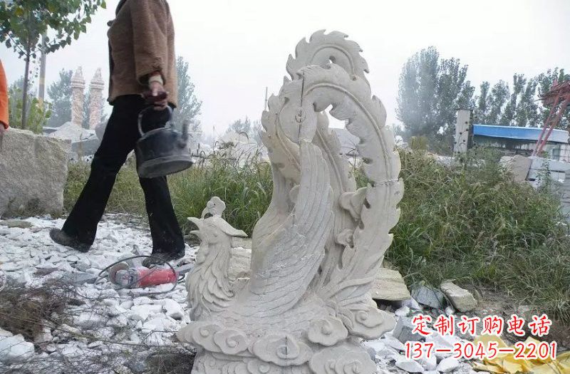 江西凤凰雕塑传承瑰丽的古老文化