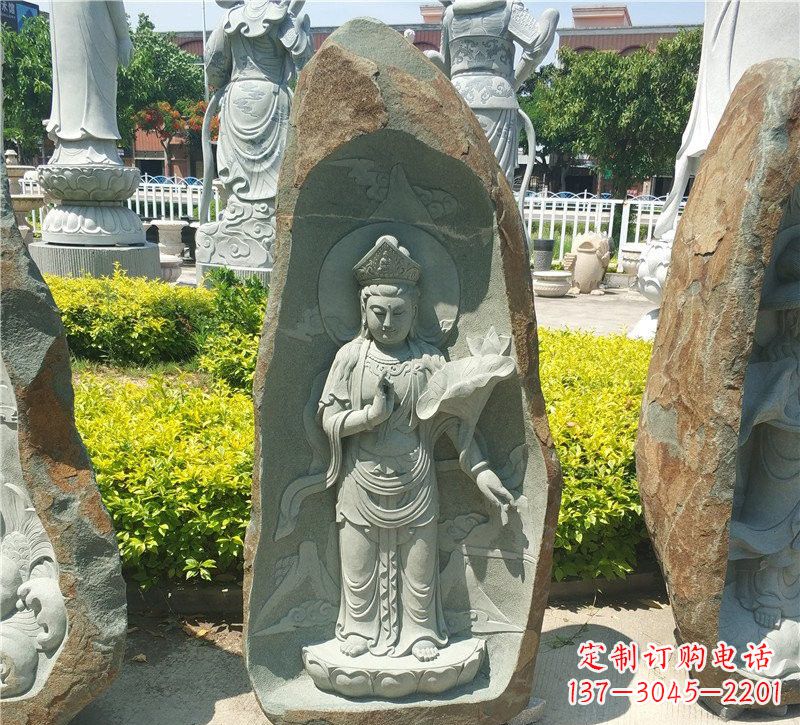 江西大理石观音像,以灵性铭刻记忆