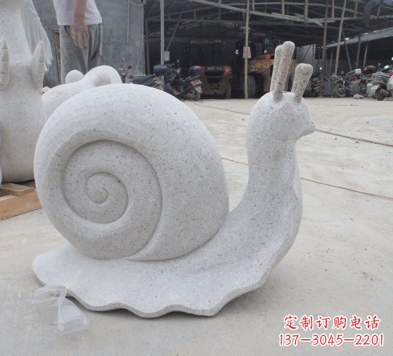 江西大理石蜗牛雕塑