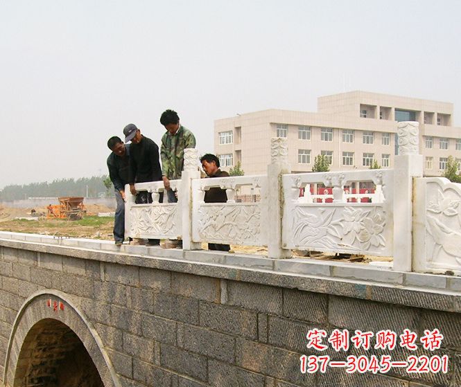 江西大理石拱桥石雕栏板