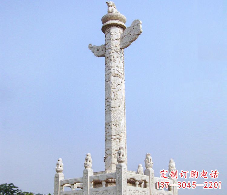 江西大理石华表雕塑