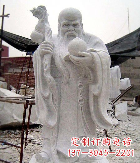 江西大理石寿星雕塑