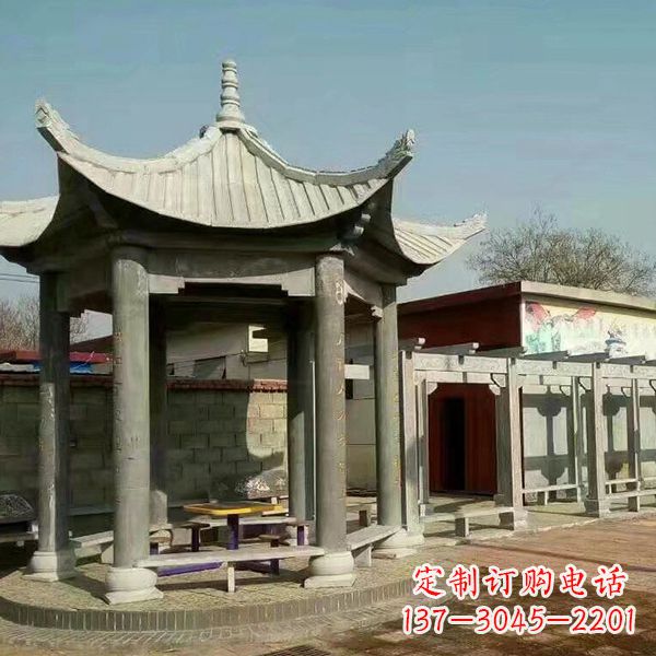 江西大理石凉亭庭院亭子
