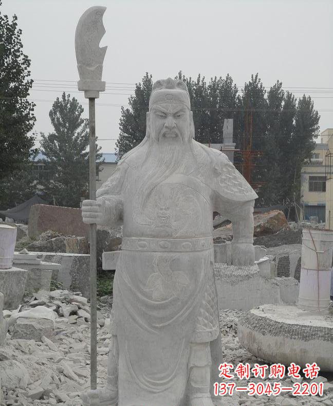 江西大理石关公雕塑