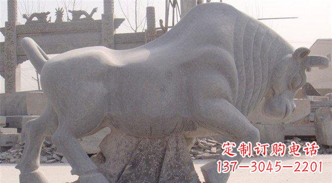 江西大理石牛雕塑——让你家里充满独特艺术气息