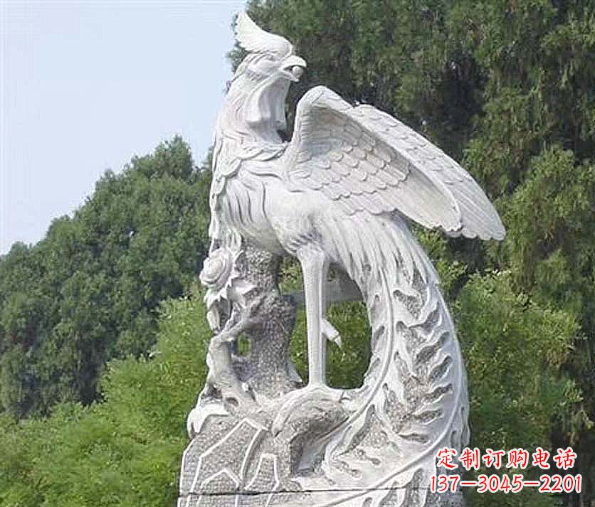 江西大理石凤凰雕塑