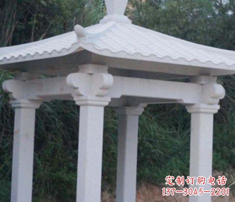 江西大理石凉亭雕塑