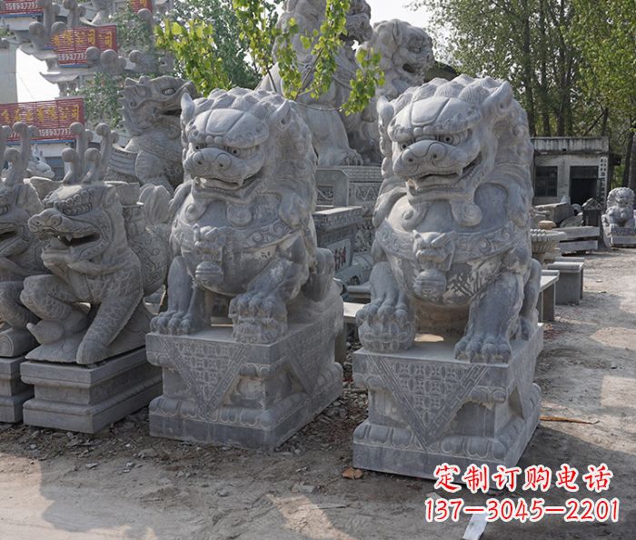 江西大理石狮子雕塑