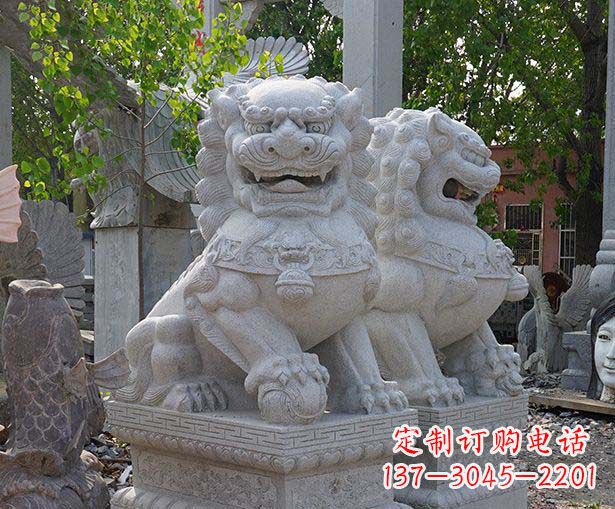 江西中领雕塑狮子雕塑定制