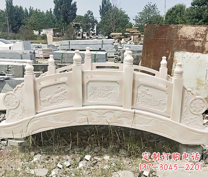 江西大理石小型拱桥雕塑