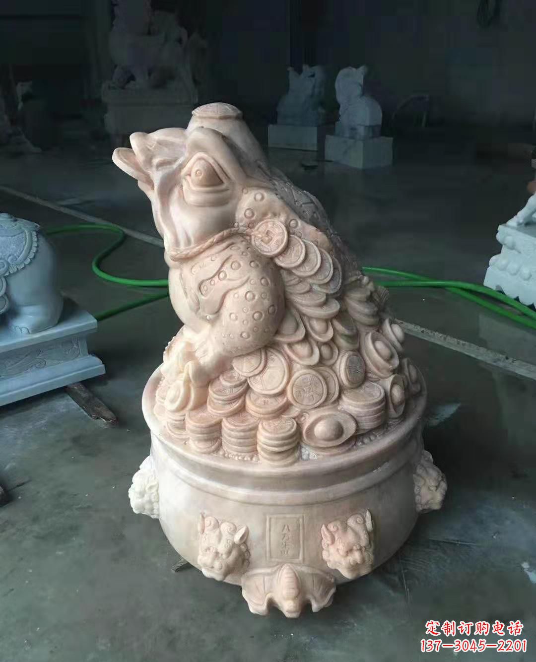 江西精致石雕动物雕塑