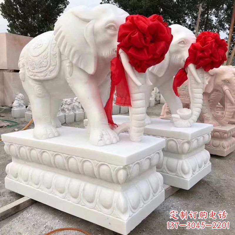 江西大象形象石雕塑