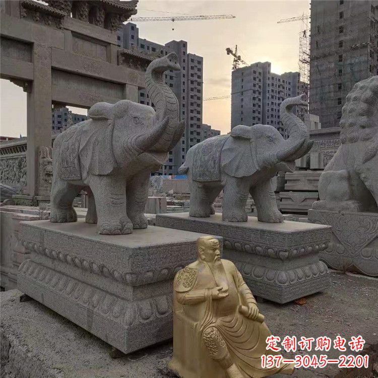 江西大象石雕吸水