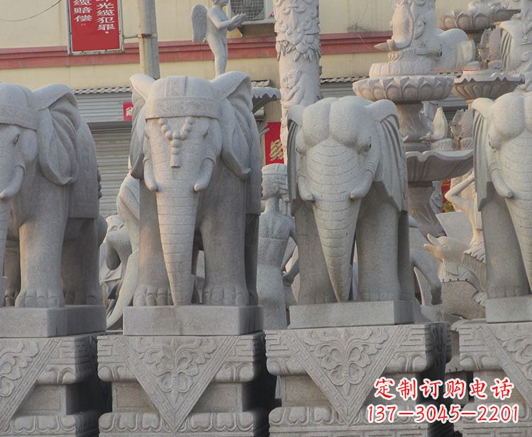 江西大象雕塑——唤醒古老传统的精美石艺