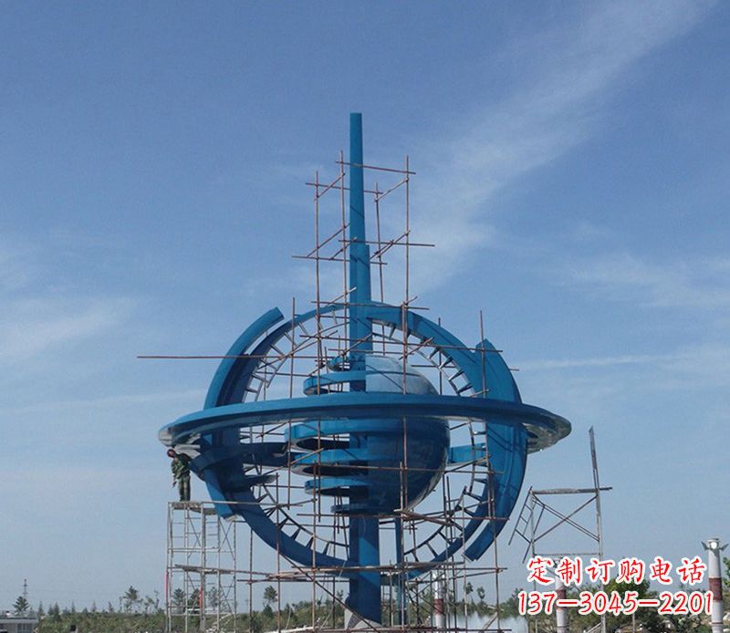 江西品质卓越的大型不锈钢地球雕塑