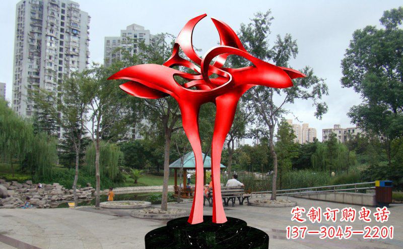 江西精美的不锈钢仙鹤雕塑