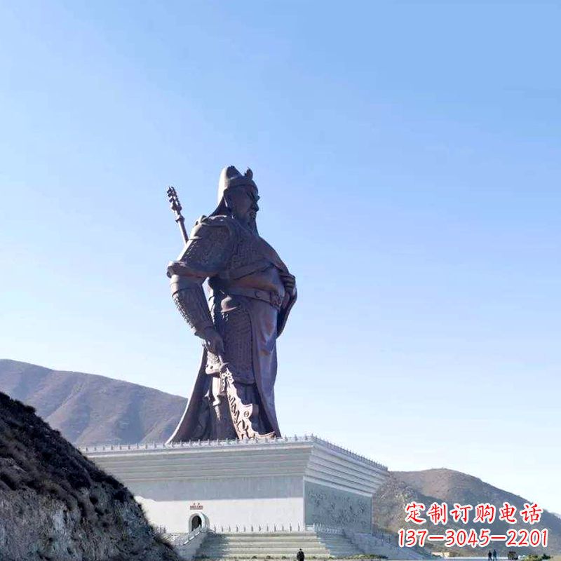 江西关公铸铜雕塑——传承三国历史文化的精美雕塑