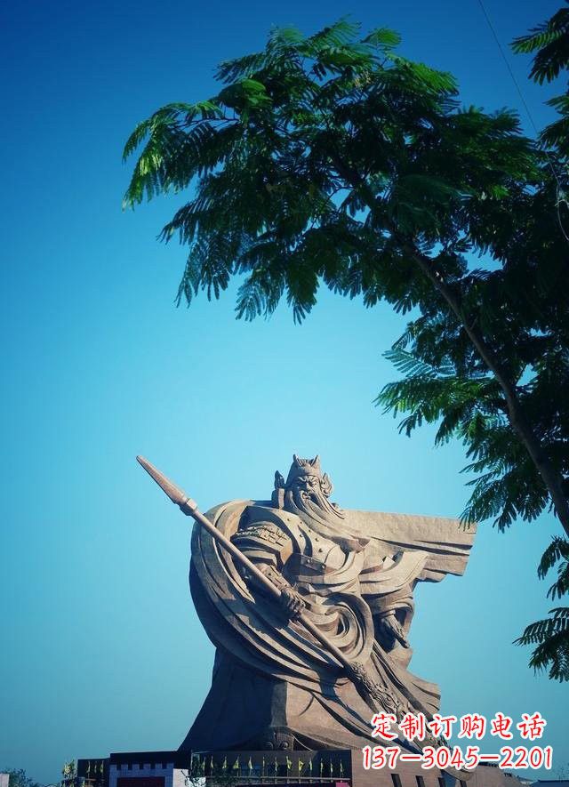江西大型关公石雕