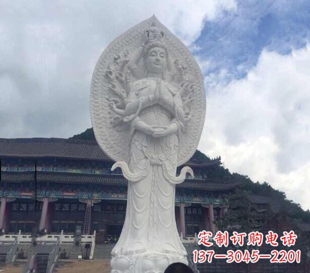 江西精美汉白玉观音雕塑