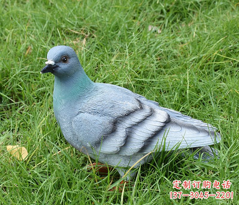 江西大型高雅和平鸽雕塑