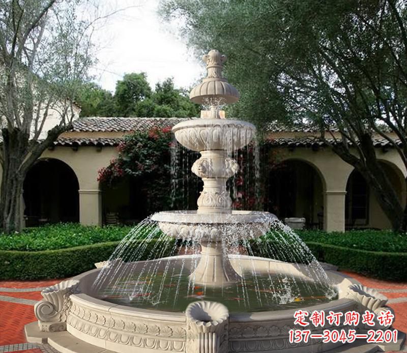 江西大型景观喷泉石雕 (2)