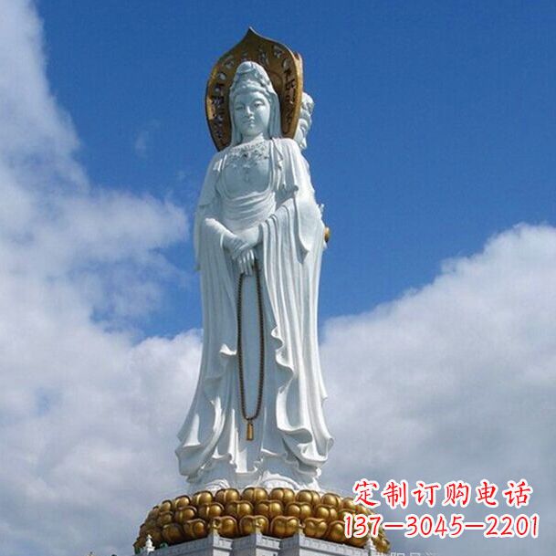 江西观音石雕大型景观雕塑