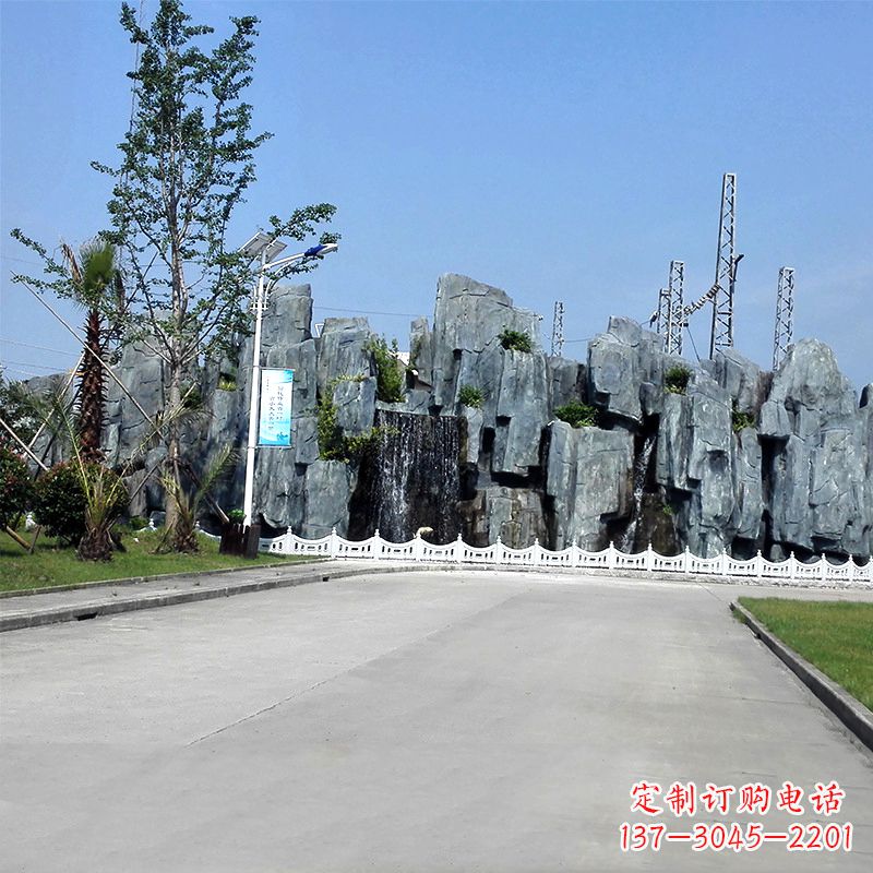 江西大型塑石假山雕塑