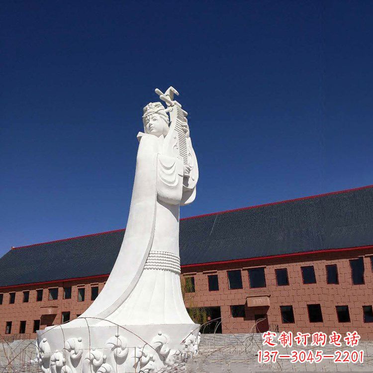 江西大型中国古代四大美女之王昭君出塞石雕塑