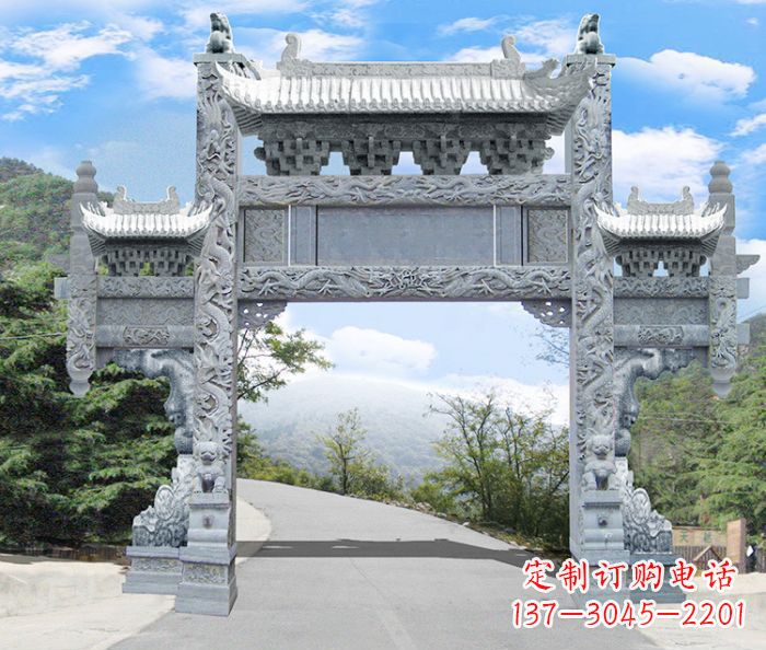 江西精美牌坊雕塑