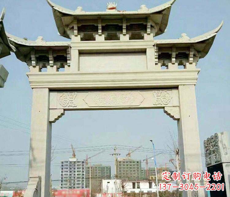 江西精美牌坊石雕