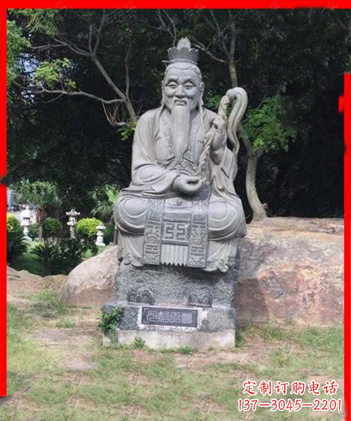 江西元始天尊神像石雕