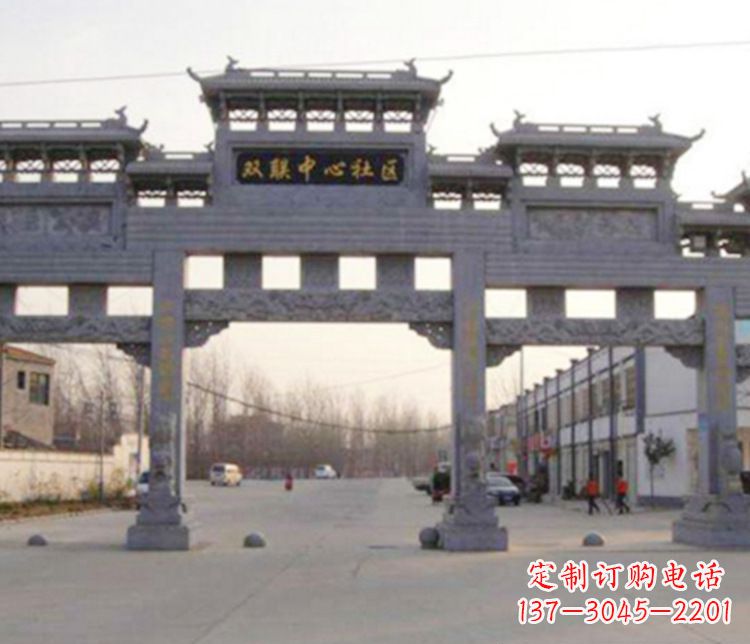 江西道路牌坊石雕