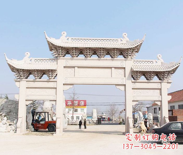 江西精美牌坊雕塑