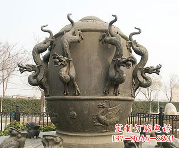 江西精美地动仪铜雕