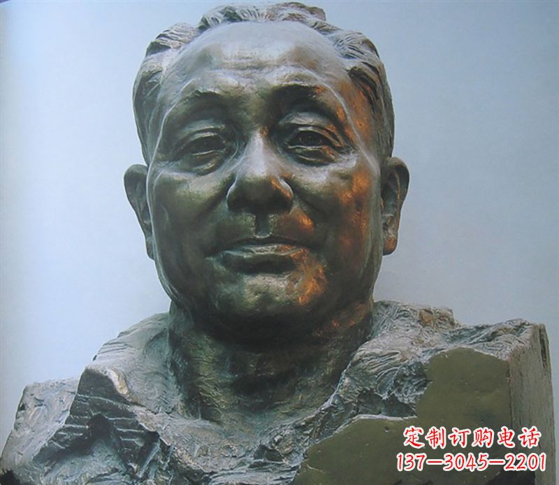 江西邓小平铜伟人校园名人铜雕