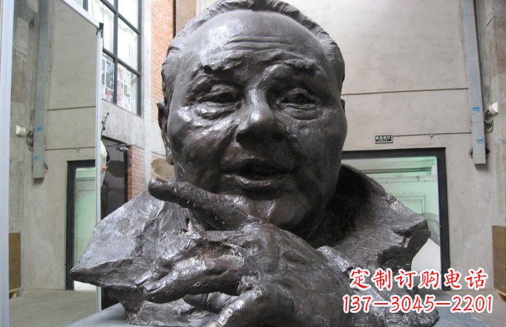 江西邓小平头像铜雕