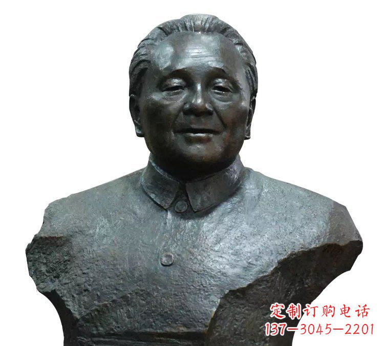 江西伟大领袖邓小平胸像铜雕