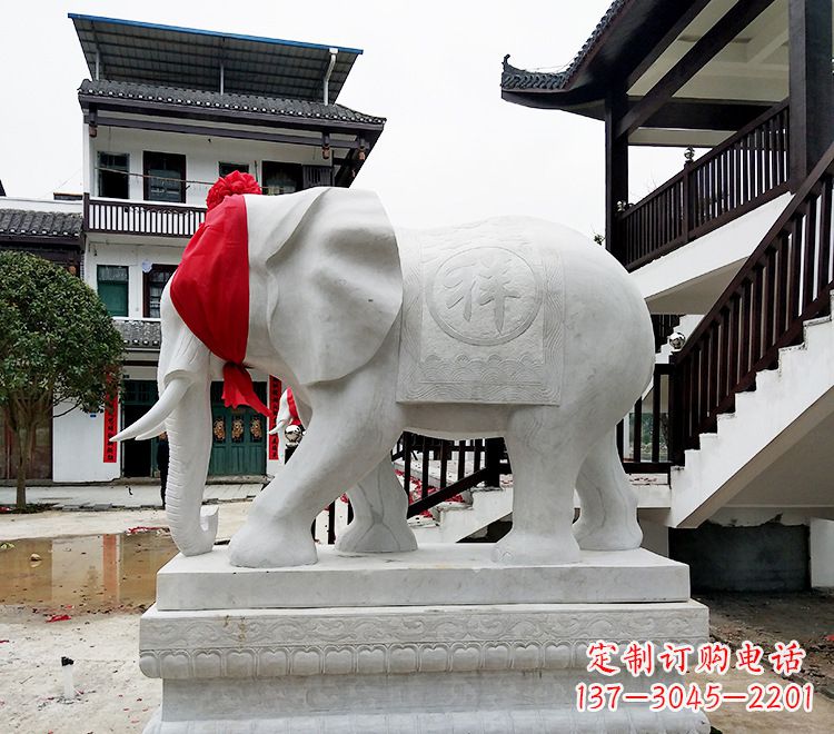 江西精致大象雕塑
