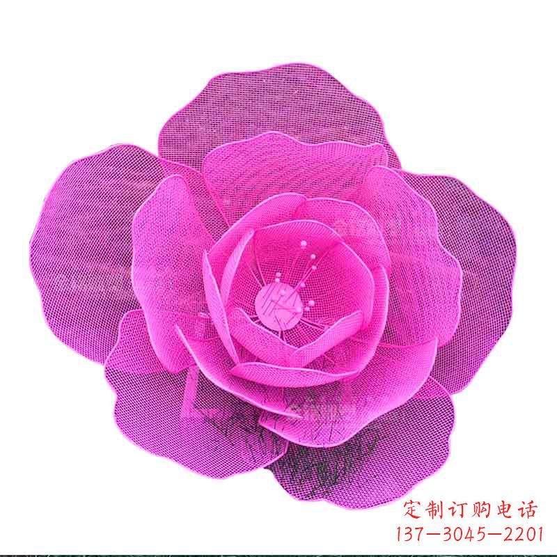 江西精美玫瑰金属雕塑
