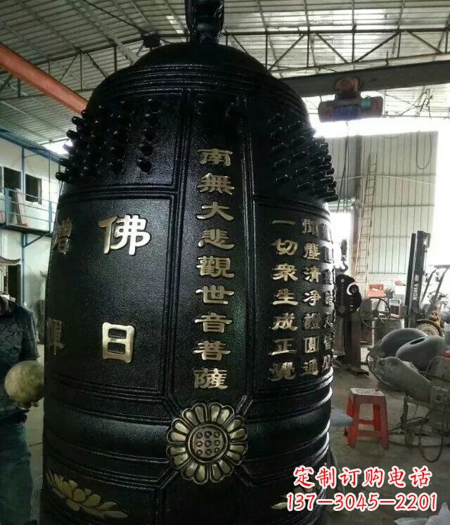 江西定制铜钟寺庙铜雕