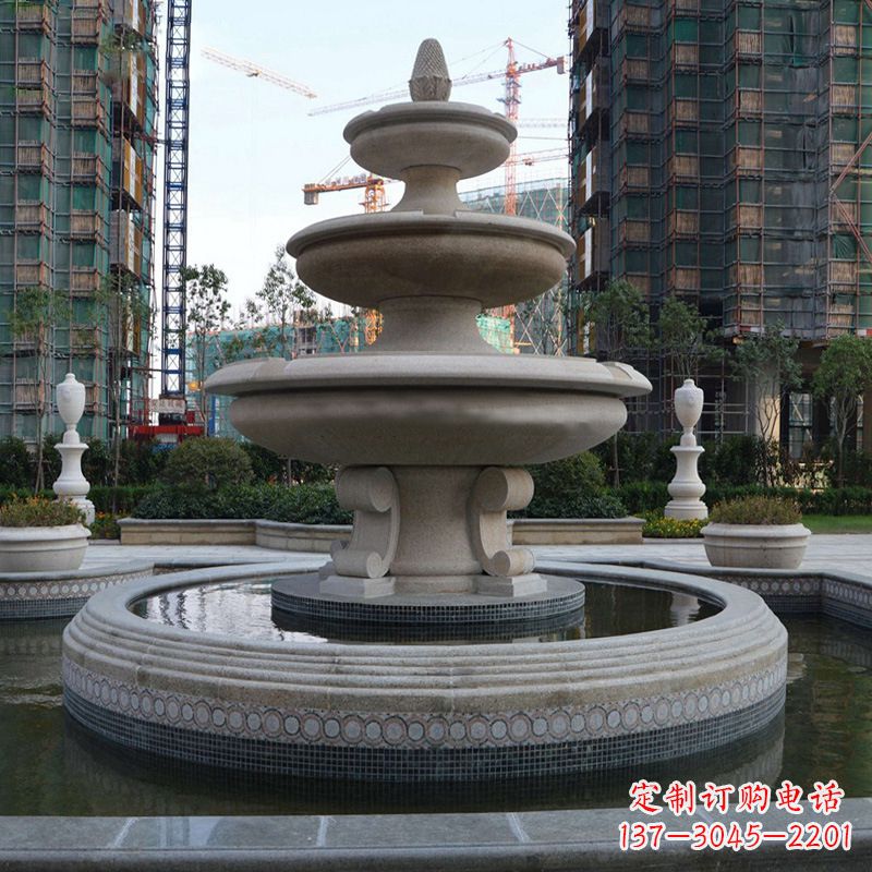 江西东阳石雕喷泉雕塑定制