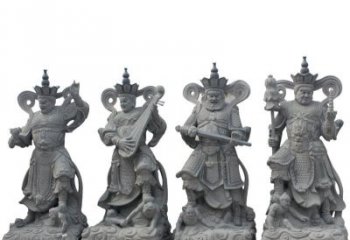 江西四大天王大理石雕塑