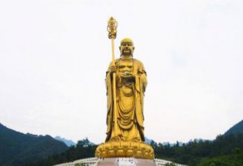 江西高端定制大型地藏菩萨铜雕
