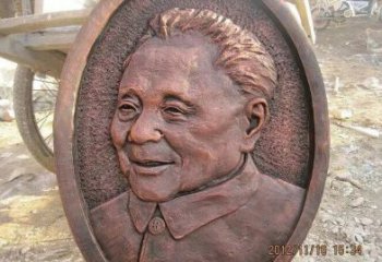 江西传承历史，永记邓小平——邓小平头像铜雕塑
