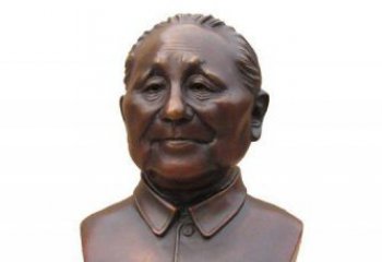 江西伟人铜雕邓小平胸像