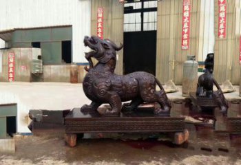 江西独角兽铸铜雕塑—精雕细琢的艺术瑰宝
