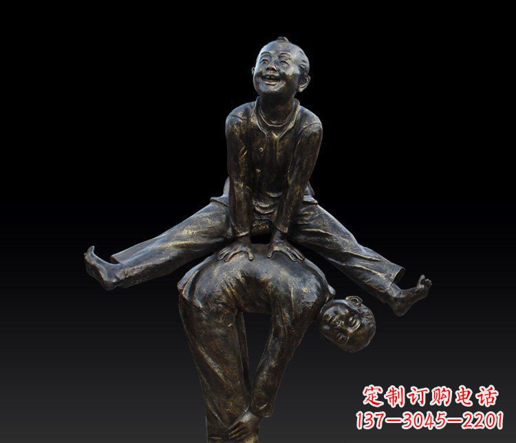 江西儿童友善的山羊雕塑