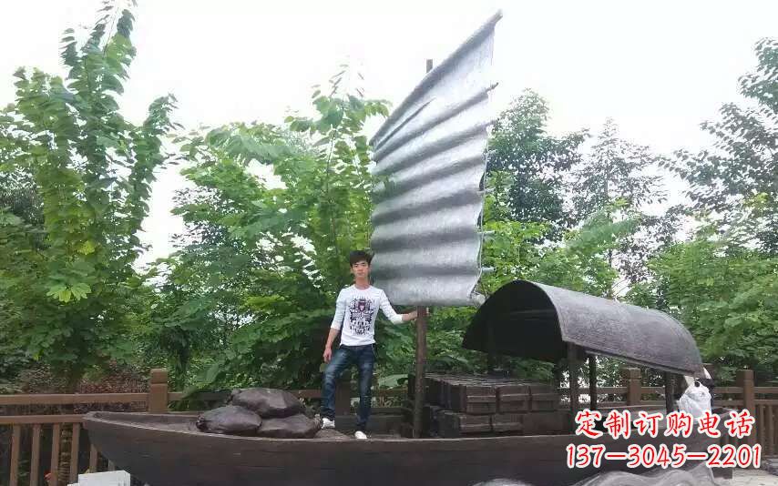 江西高品质帆船铜雕