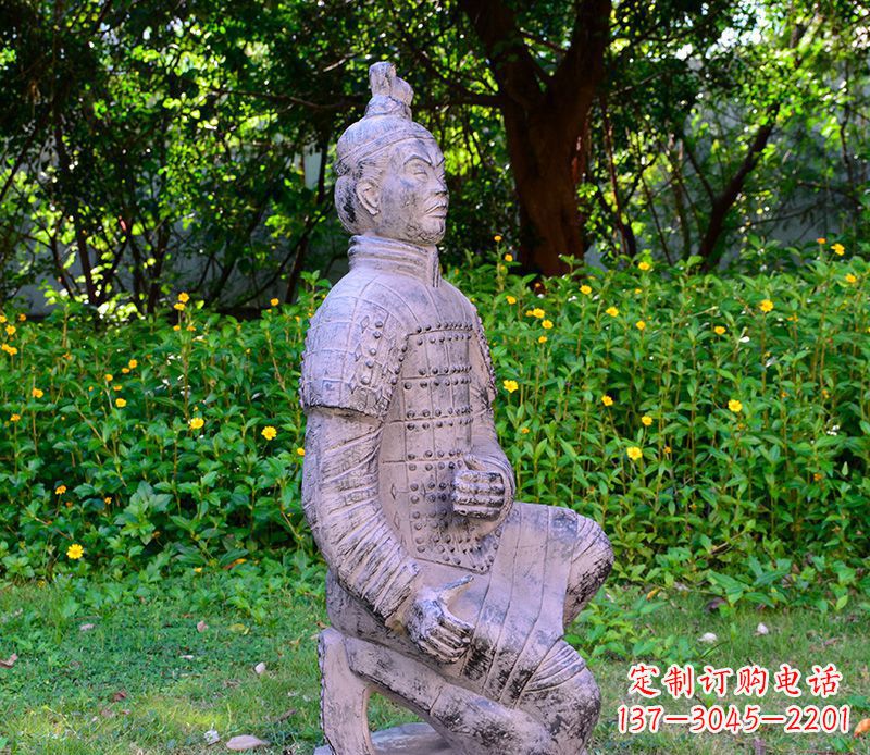 江西传统文化经典--仿古兵马俑雕塑