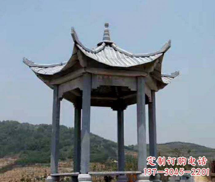 江西仿古石雕凉亭